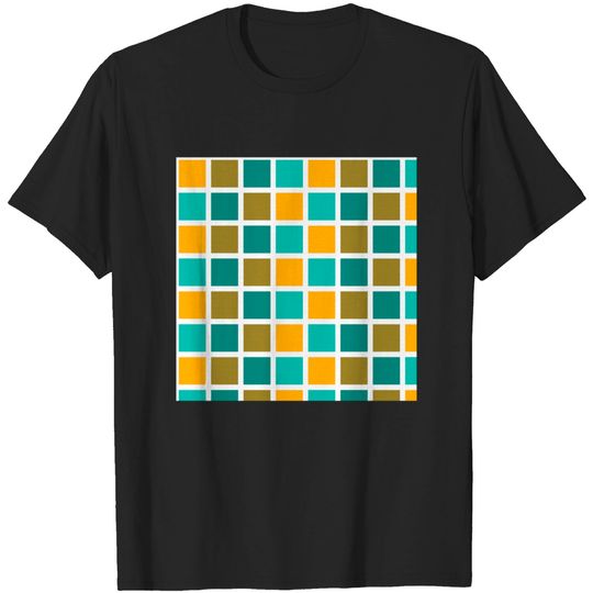 Discover Mid Mod Block Alternating Color Print - Mid Mod - T-Shirt