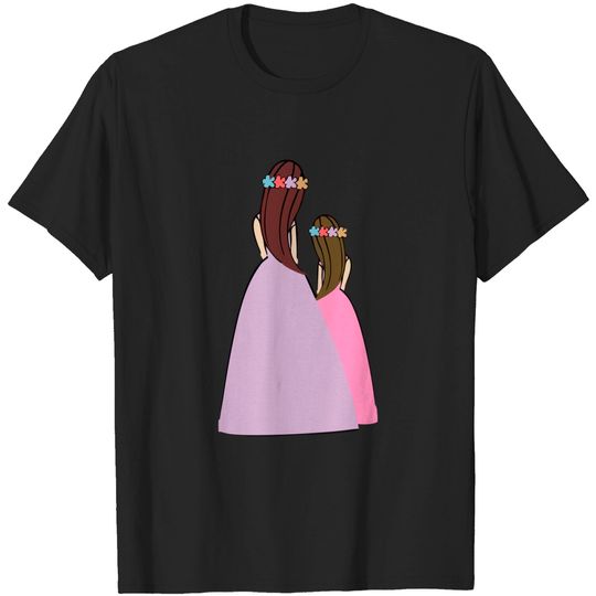 Discover Like mother like daughter - flowers summer dress - Mother And Daughter - T-Shirt