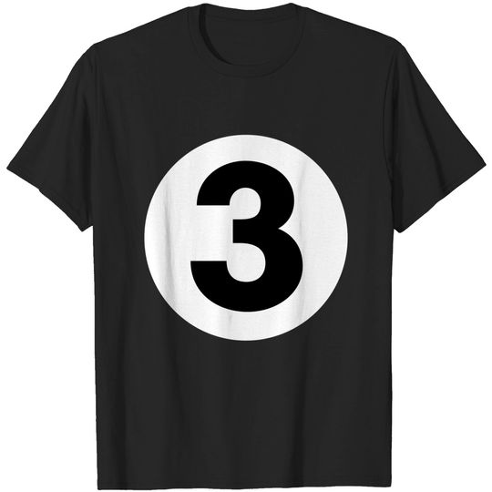 Discover Billiard, Three Ball - 3 Ball - T-Shirt