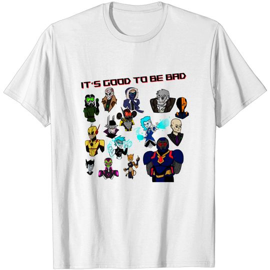 Discover DC villains - Dc Villains - T-Shirt