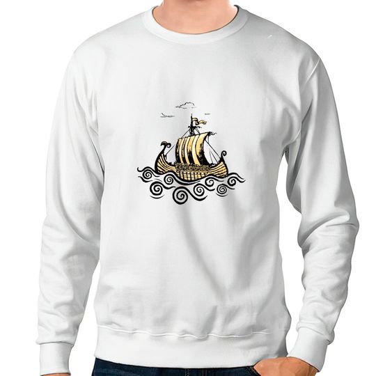 Discover Viking ship - Nordic - Sweatshirts