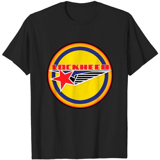 Discover Lockheed vintage aircraft - Lockheed - T-Shirt