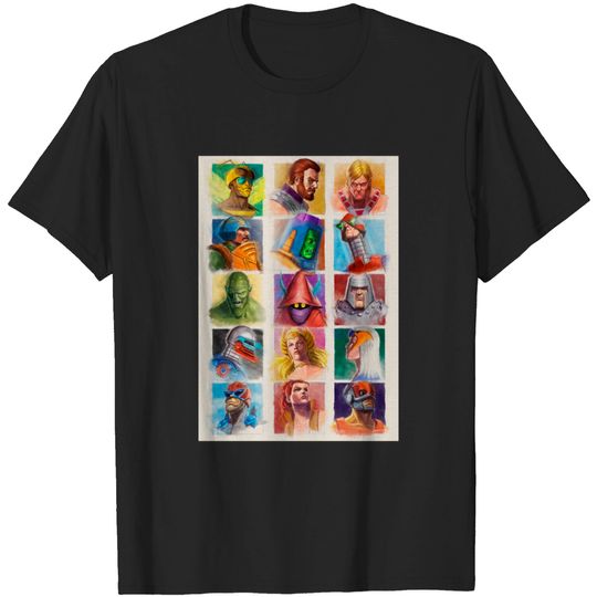 Discover Motu Paintings Set 2 - Heman - T-Shirt