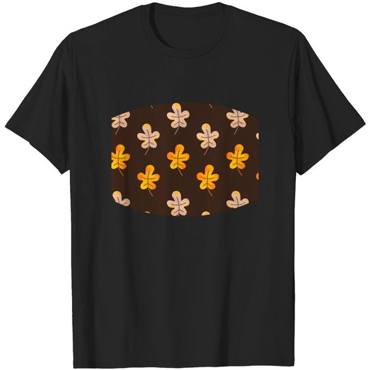 Discover Fall Face mask pattern - Halloween Fall Face Mask Pattern - T-Shirt