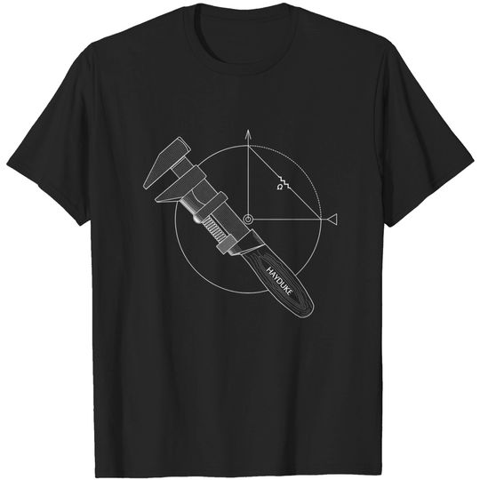Discover Monkey Wrench Resistance (White Lines) - Monkey Wrench - T-Shirt