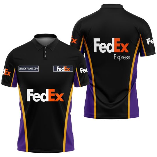 Discover FedEx Express custom name Polo Shirt for Postal Worker