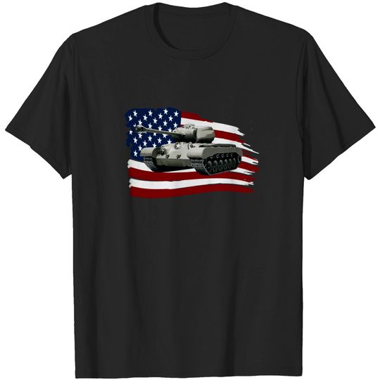 Discover M26 Pershing Tank MBT WWII - Pershing Tank - T-Shirt