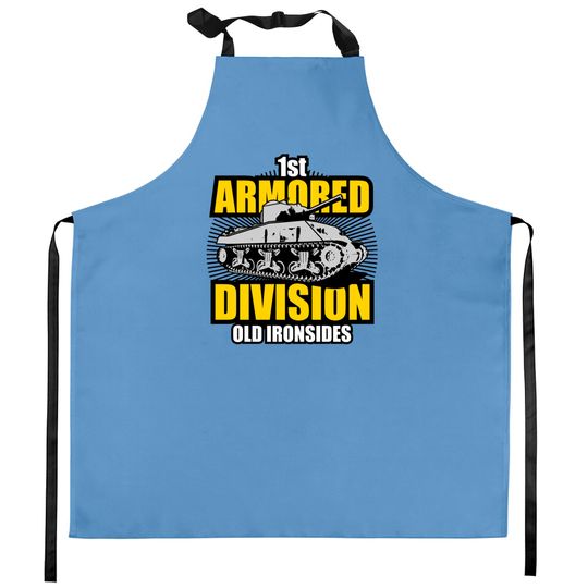 Discover 1st Armored Division - M4 Sherman Tank - Kitchen Aprons