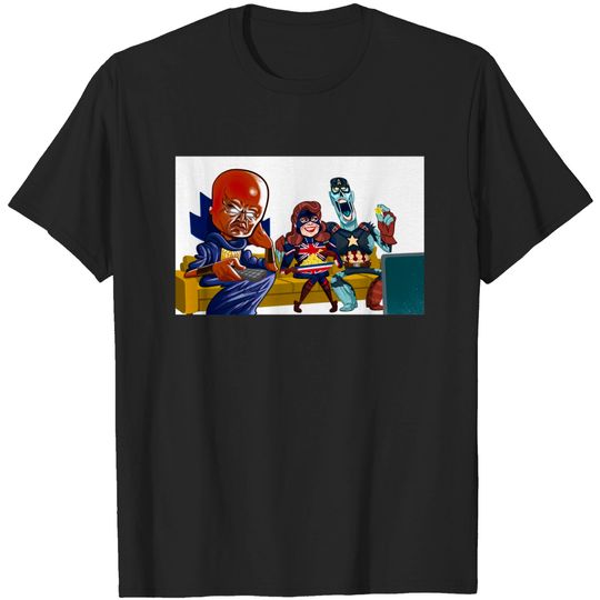 Discover Who watches with the Watcher? - What If - T-Shirt