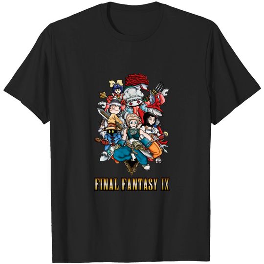 Discover Final Fantasy IX Heroes - Final Fantasy 9 - T-Shirt