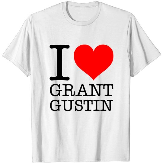 Discover I ❤ Grant Gustin - Grant Gustin - T-Shirt