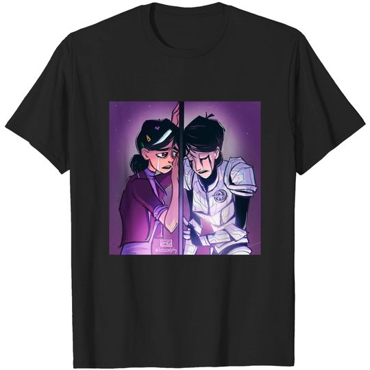 Discover Jim Lake Jr/Claire Nuñez (Trollhunters) - Trollhunters - T-Shirt