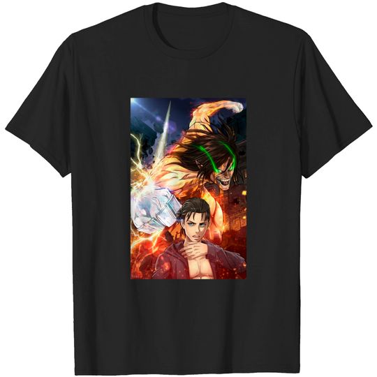 Discover Eren Titan S4 - Eren Jaeger - T-Shirt