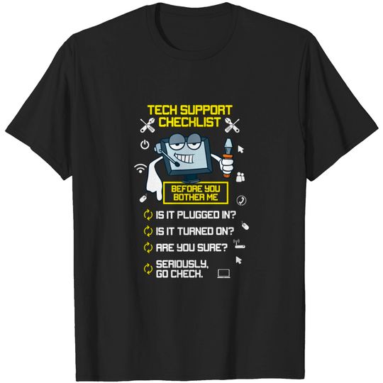 Discover Tech Support - Tech Support - T-Shirt