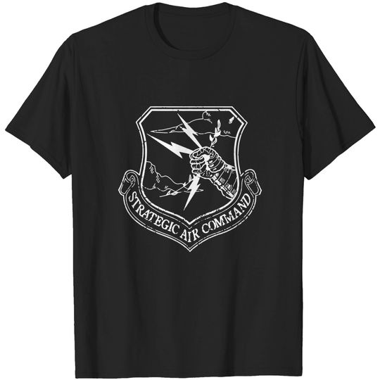 Discover Strategic Air Command - Small Logo - Strategic Air Command - T-Shirt