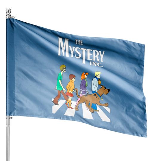 Discover Abbey Road Scooby Doo The Mystery House Flags