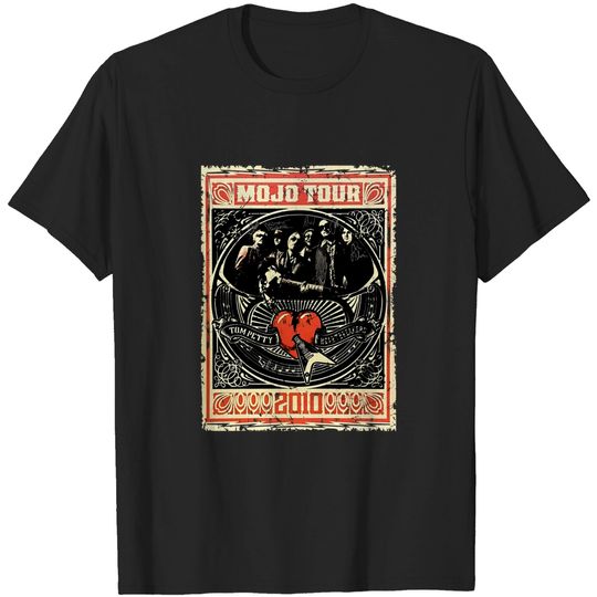 Discover Tom Petty and the Heartbreakers Mojo Tour 2010 T-Shirt