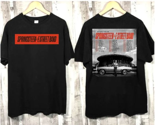 Discover Bruce Springsteen and The E Street Band Tour 2023 Shirt