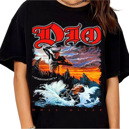 Discover Dio Holy Diver - Dio Band Classic T-Shirt