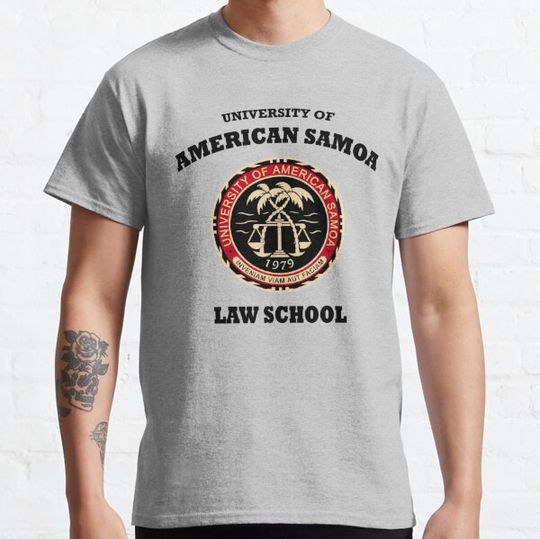 Discover University of American Samoa Law School shirt