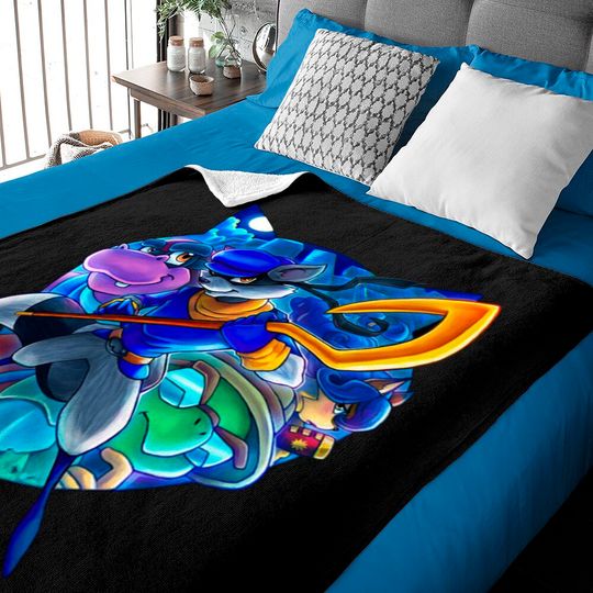 Discover Sly Cooper Baby Blankets