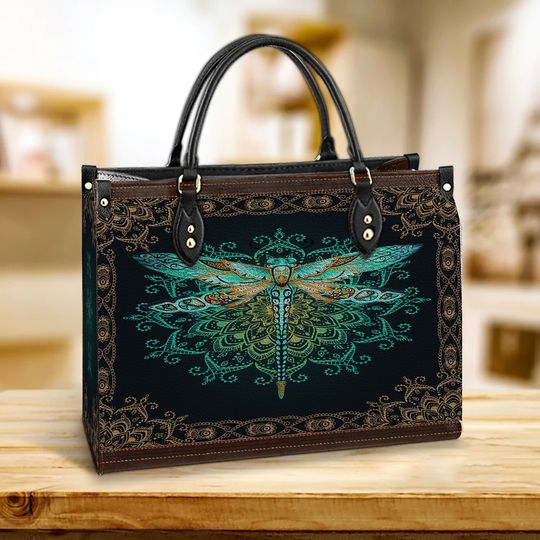 Discover Dragonfly Handbag , Leather Bag I Am Always With You