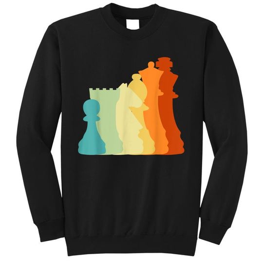 Discover Chess Sweatshirt, Chess Pieces Player Gifts Sweatshirt
