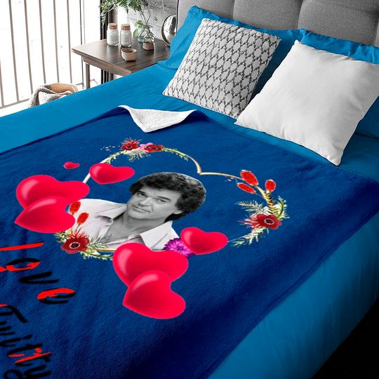 Discover love conway twitty heart cute and pretty as a gift Baby Blankets