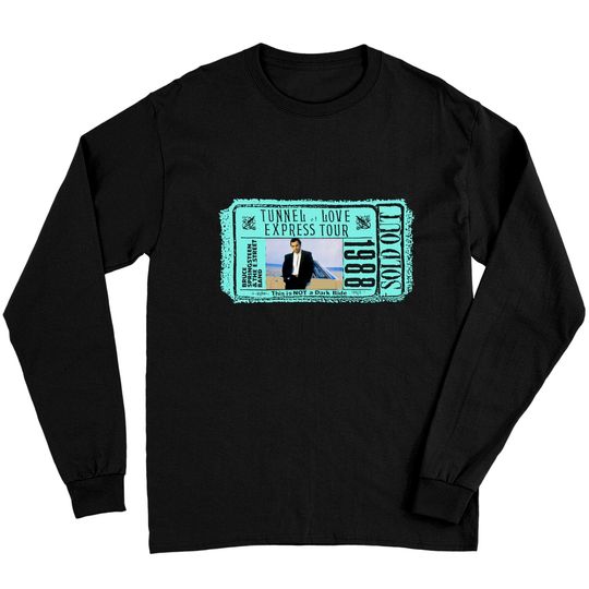 Discover Vintage 1988 BRUCE SPRINGSTEEN Tunnel of Love Europe Tour Concert Long Sleeves