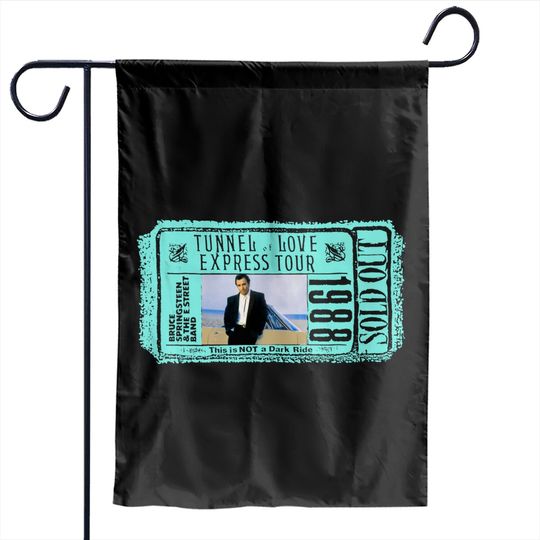 Discover Vintage 1988 BRUCE SPRINGSTEEN Tunnel of Love Europe Tour Concert Garden Flags