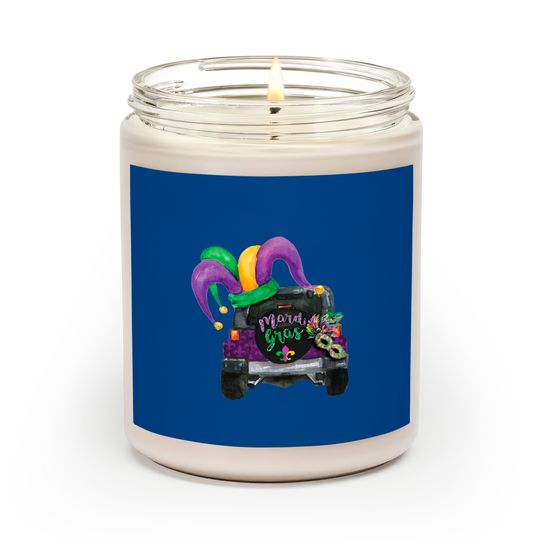 Discover Mardi gras jeep Scented Candles