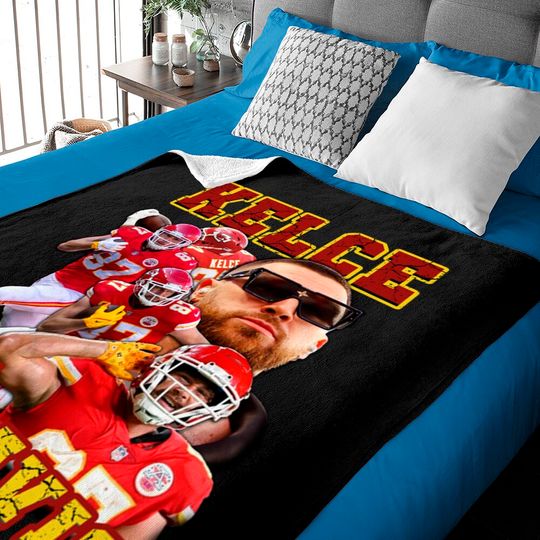 Discover Limited Travis Kelce Vintage Unisex Baby Blankets
