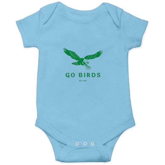 Discover Go Birds Vintage Eagles Unisex Onesies
