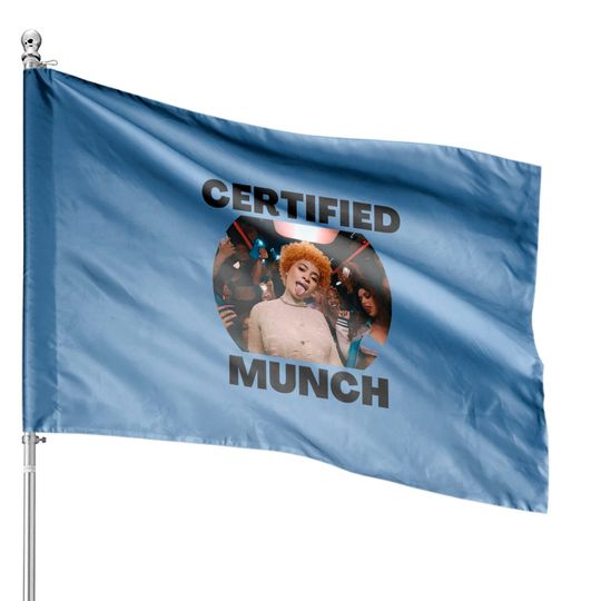 Discover Certified Munch House Flags - Ice spice, Feelin u, munch, Rap, rapper, simp House Flags
