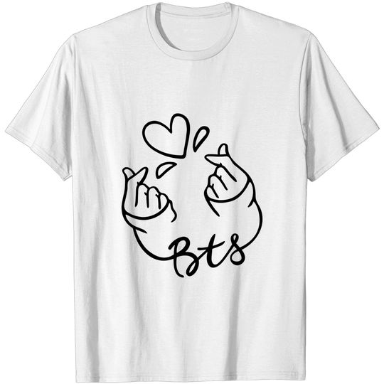Discover BTS Logo T-Shirt - Group Design for Fans