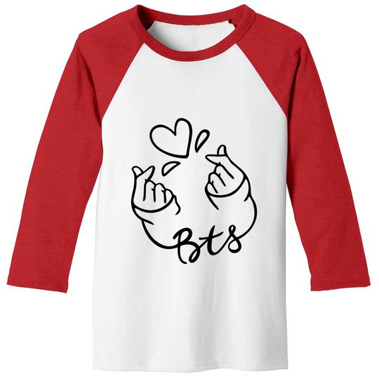 Discover BTS Logo Baseball Tees - Group and Love Designs