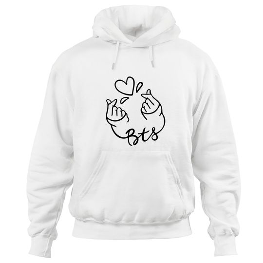 Discover BTS Logo Hoodies - Group and Love Designs