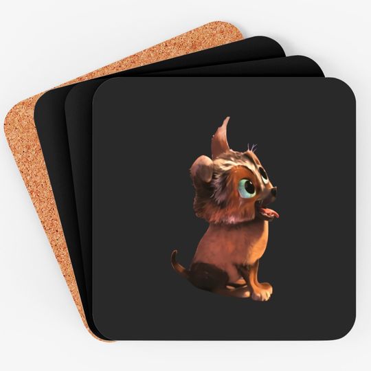 Discover Puss In Boots Perrito! Coasters