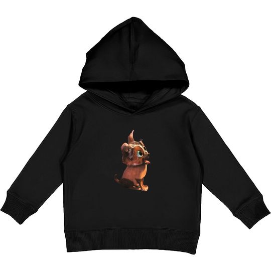 Discover Puss In Boots Perrito! Kids Pullover Hoodies