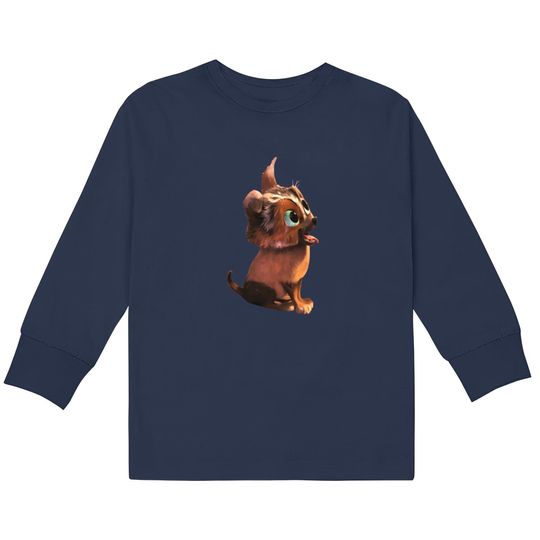 Discover Puss In Boots Perrito Kids Long Sleeve T-Shirt