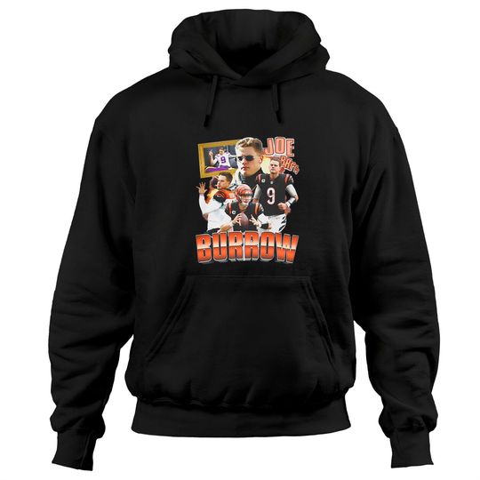 Discover Joe Burrow Vintage 90s Football Hoodies