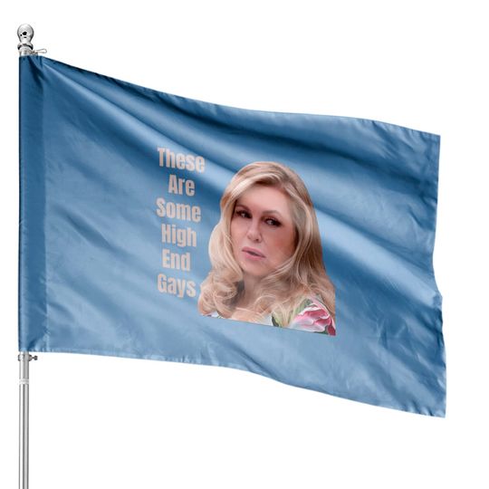 Discover Tanya White Lotus House Flags Featuring Jennifer Coolidge