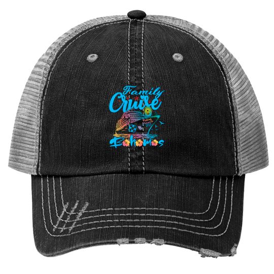 Discover Bahamas Cruise 2023 Family Cruise Bahamas 2023 Souvenir Trucker Hats