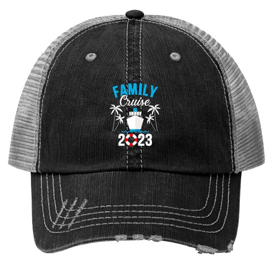 Discover Family cruise 2023 for cruising ship vacation Trucker Hats
