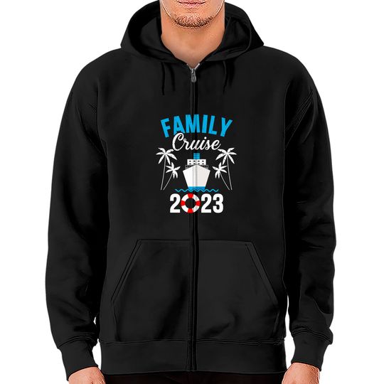 Discover Family cruise 2023 for cruising ship vacation Zip Hoodies