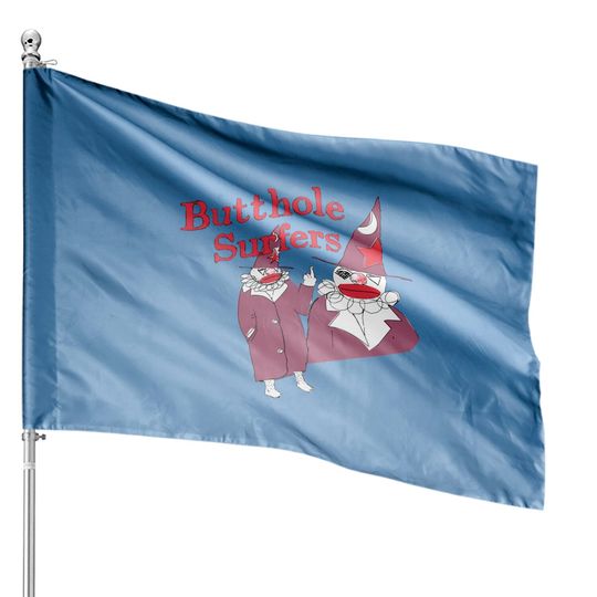 Discover 1980s Butthole Surfers House Flags
