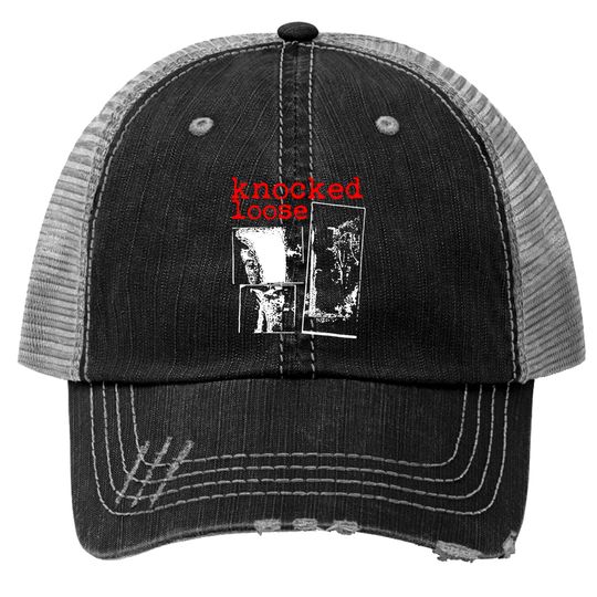 Discover KNOCKED LOOSE BAND Print Trucker Hats