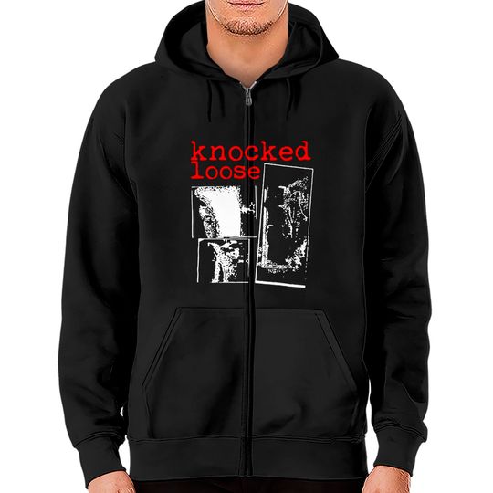 Discover KNOCKED LOOSE BAND Zip Hoodies
