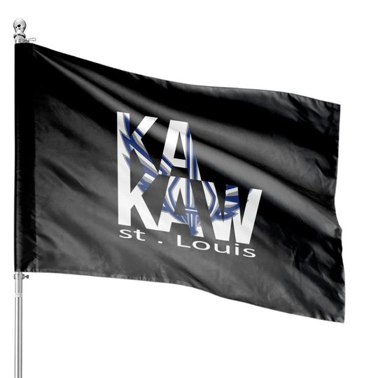 Discover BattleHawks Football St. Louis KaKaw House Flags