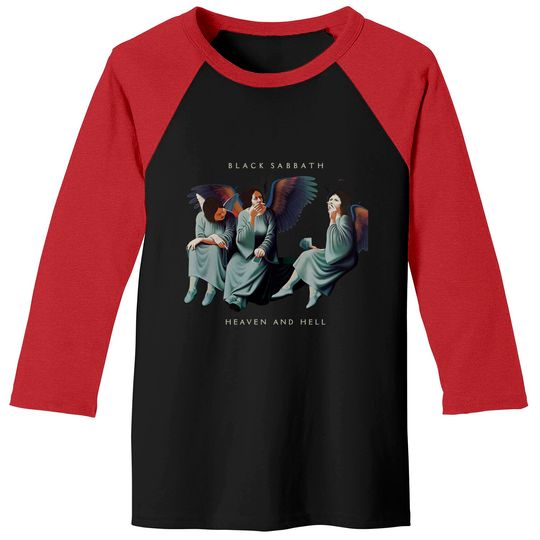 Discover Black Sabbath Heaven & Hell Baseball Tees